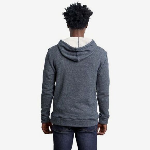 Rails Charcoal Gray Striped Men's
Smith Hooded Sweatshirt Size XXL NWOT - Picture 3 of 8